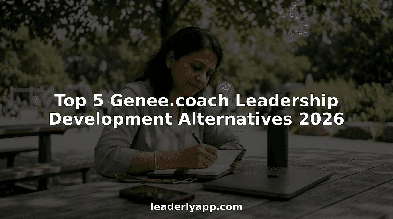 Top 5 Genee.coach Leadership Development Alternatives 2026